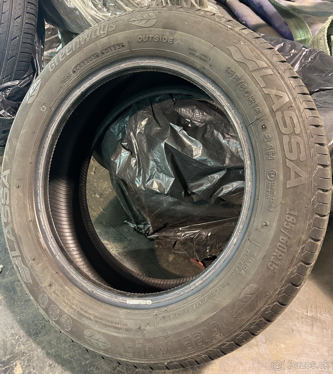 Predám letné pneumatiky Lassa Grenways 185/60 R16