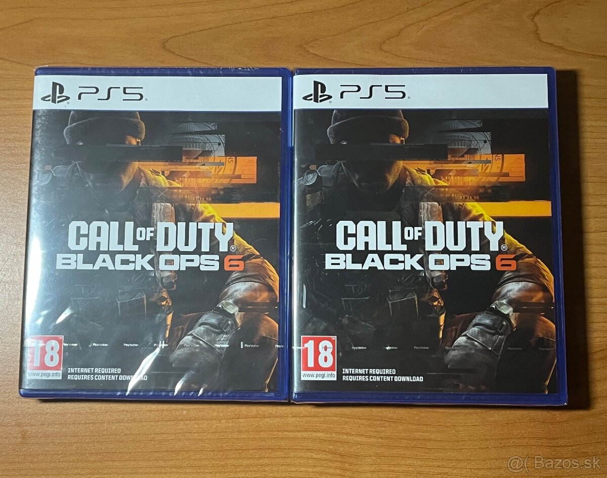 Call Of Duty Black Ops 6 PS5 NOVÉ