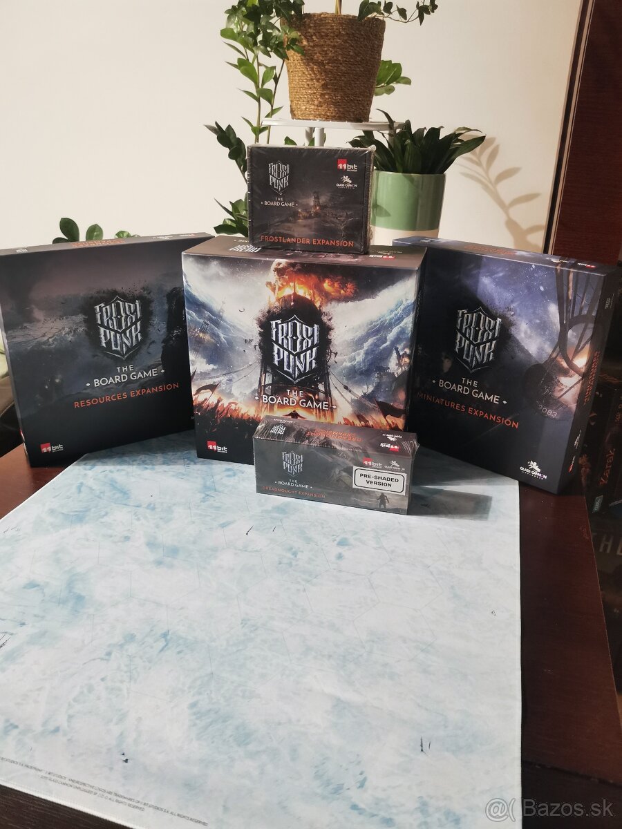 Spoločenská hra FROSTPUNK s rozšírením