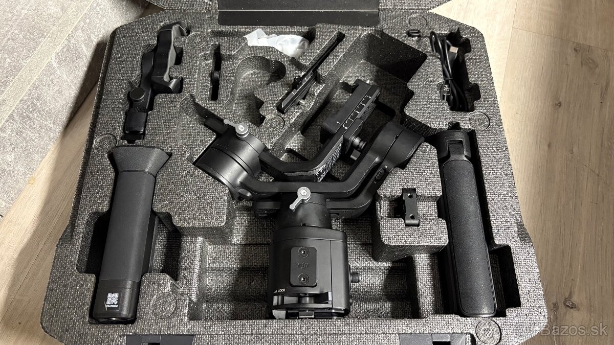 Predám profi gimbal DJI Ronin SC komplet Standard combo