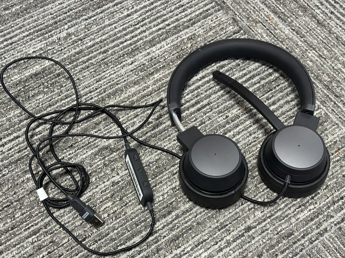 Sluchátka Lenovo Go Wired ANC Headset