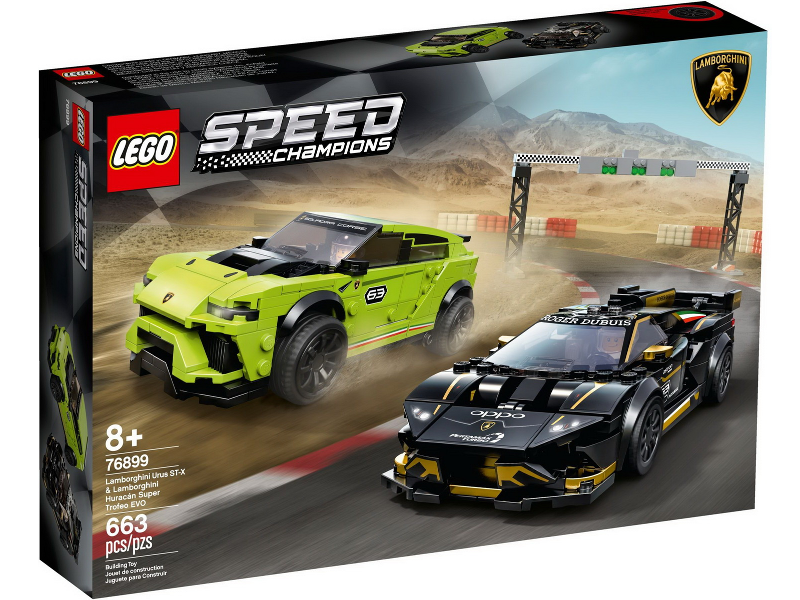 LEGO Speed Champions 76899 - Lamborghini Urus & Huracán