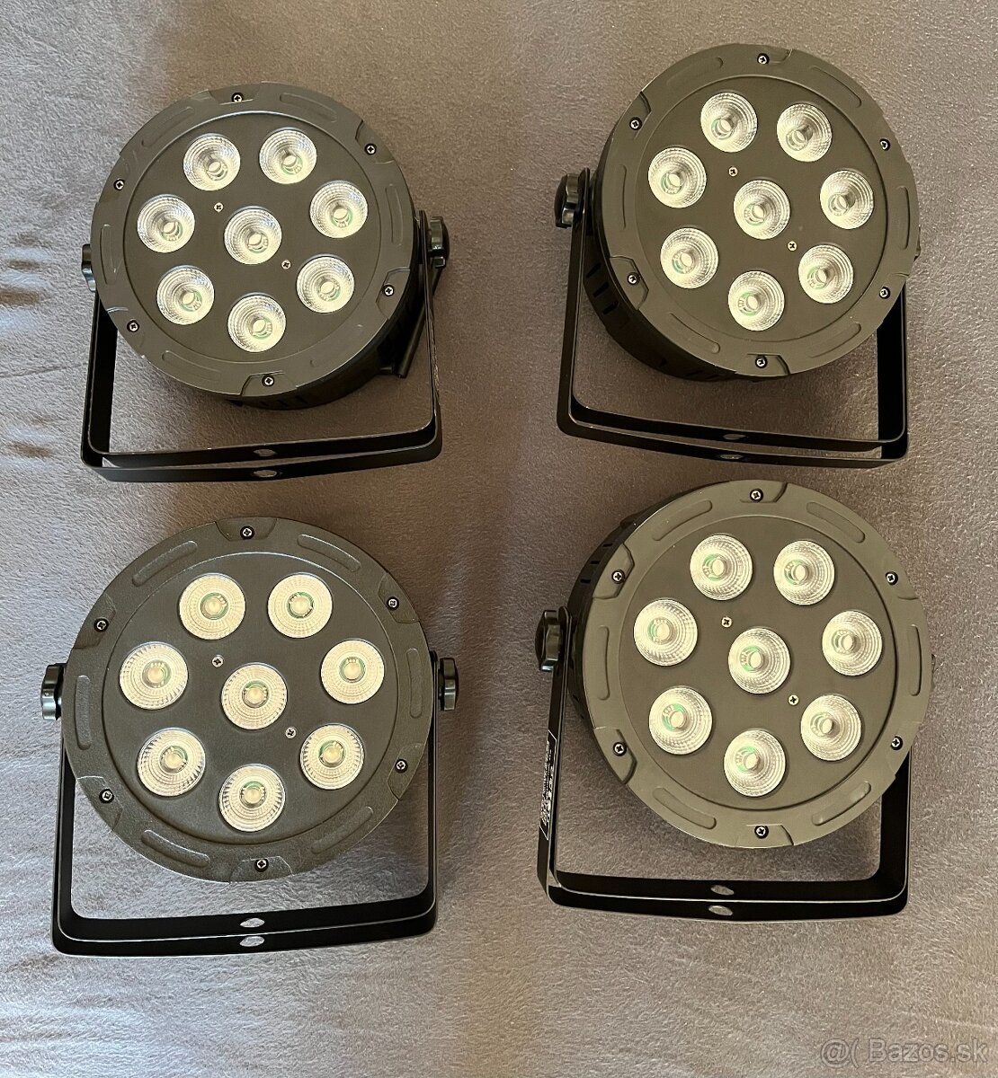 Light4Me Quad 8x10W MKII RGBW LED PAR, Svetlo