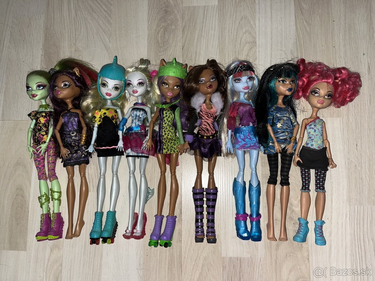 monster high bábiky