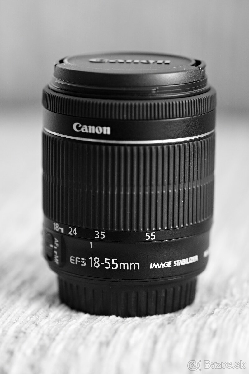predám objektív Canon EFS 18-55 1:3,5-5,6 IS STM