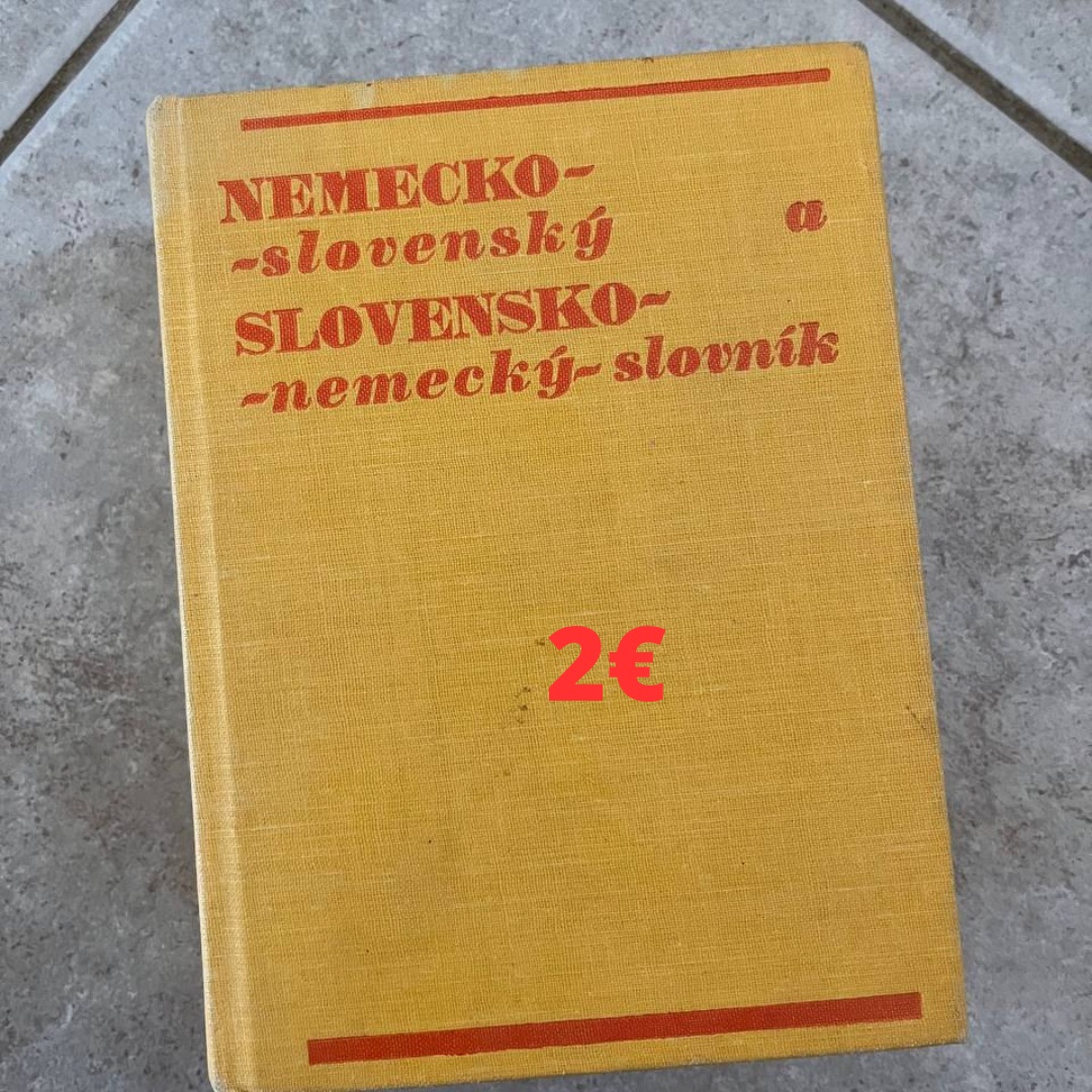 Nemecko slovenský a Slovensko nemecký slovník