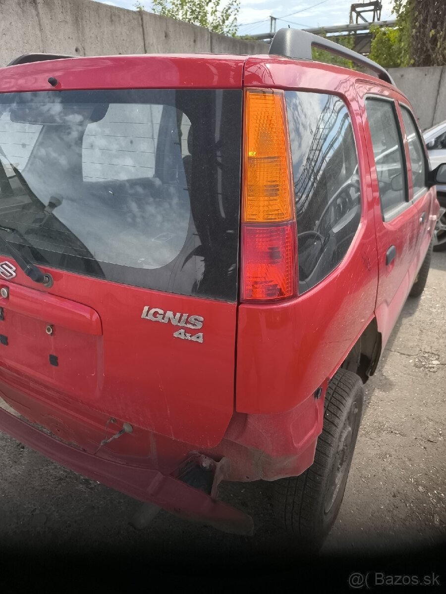 Rozpredám Suzuki Ignis 4x4 1,3