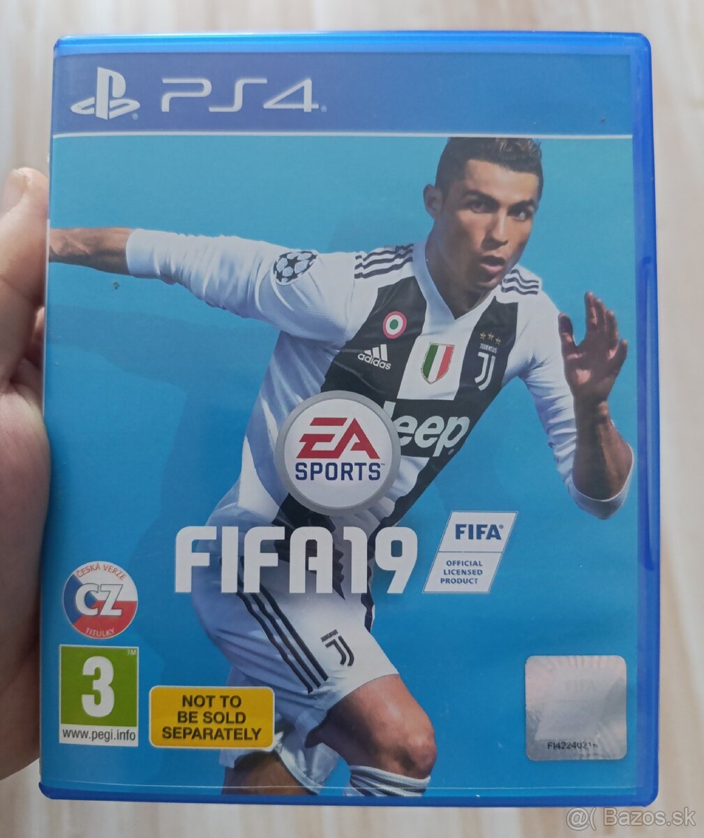 FIFA 19 CZ PS4 + NHL 19 CZ PS4