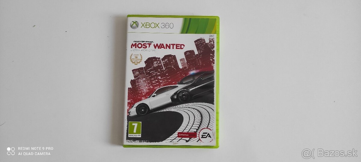 Need for speed most wanted (xbox360)