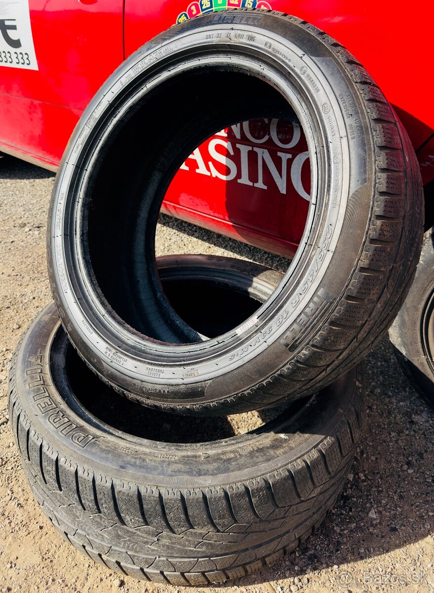 255/45 R18 Pirelli Sottozero, DOT1915 zimné pneumatiky