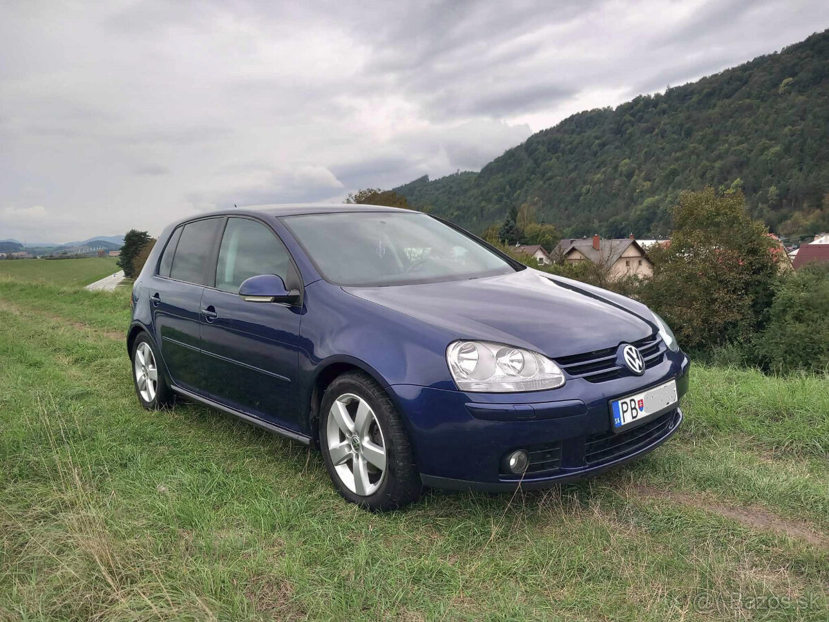 VW Golf 5 1.4Tsi 103kw benzín Comfortline r.v.2006