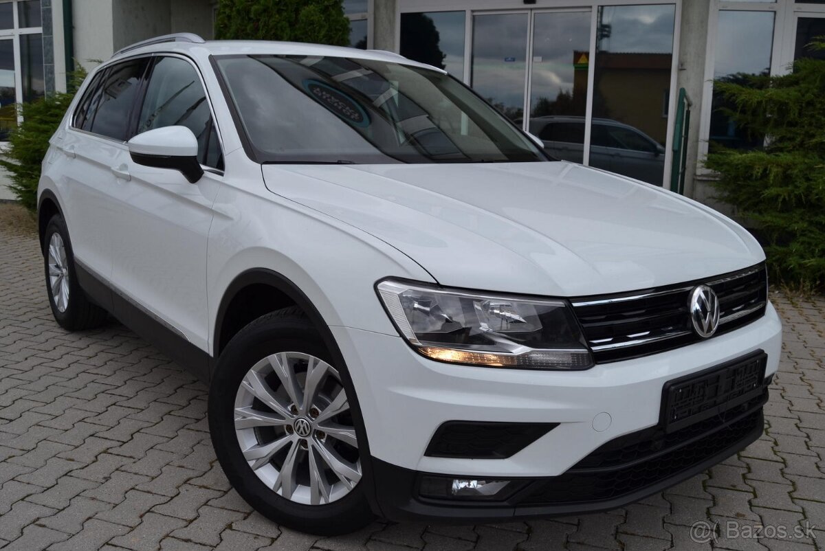 VW TIGUAN 2.0 TDI, 2018, ELEKTRÓNY R17, TEMPOMAT, 176.427 KM