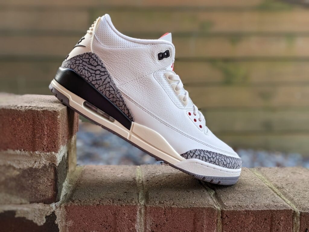 Jordan 3 white cement - original