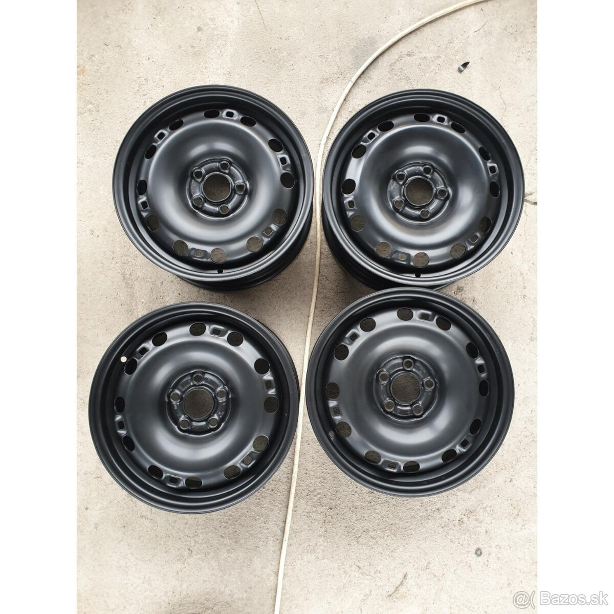 Plechové disky 5x100 R15 ET38