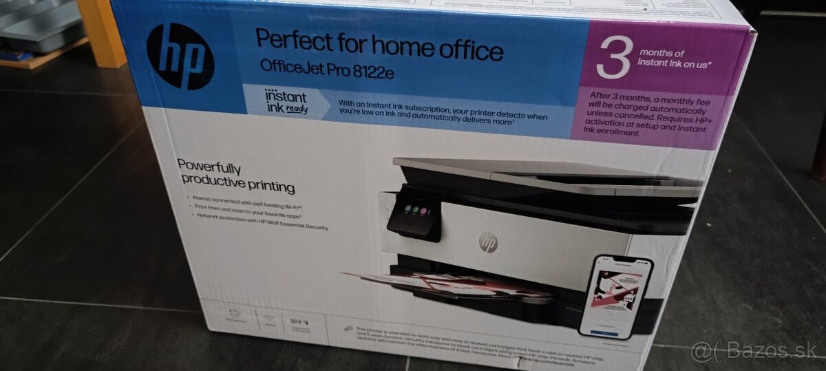 NOVA, NEROZBALENA - Multifunkcia HP Office Jet Pro 8122e