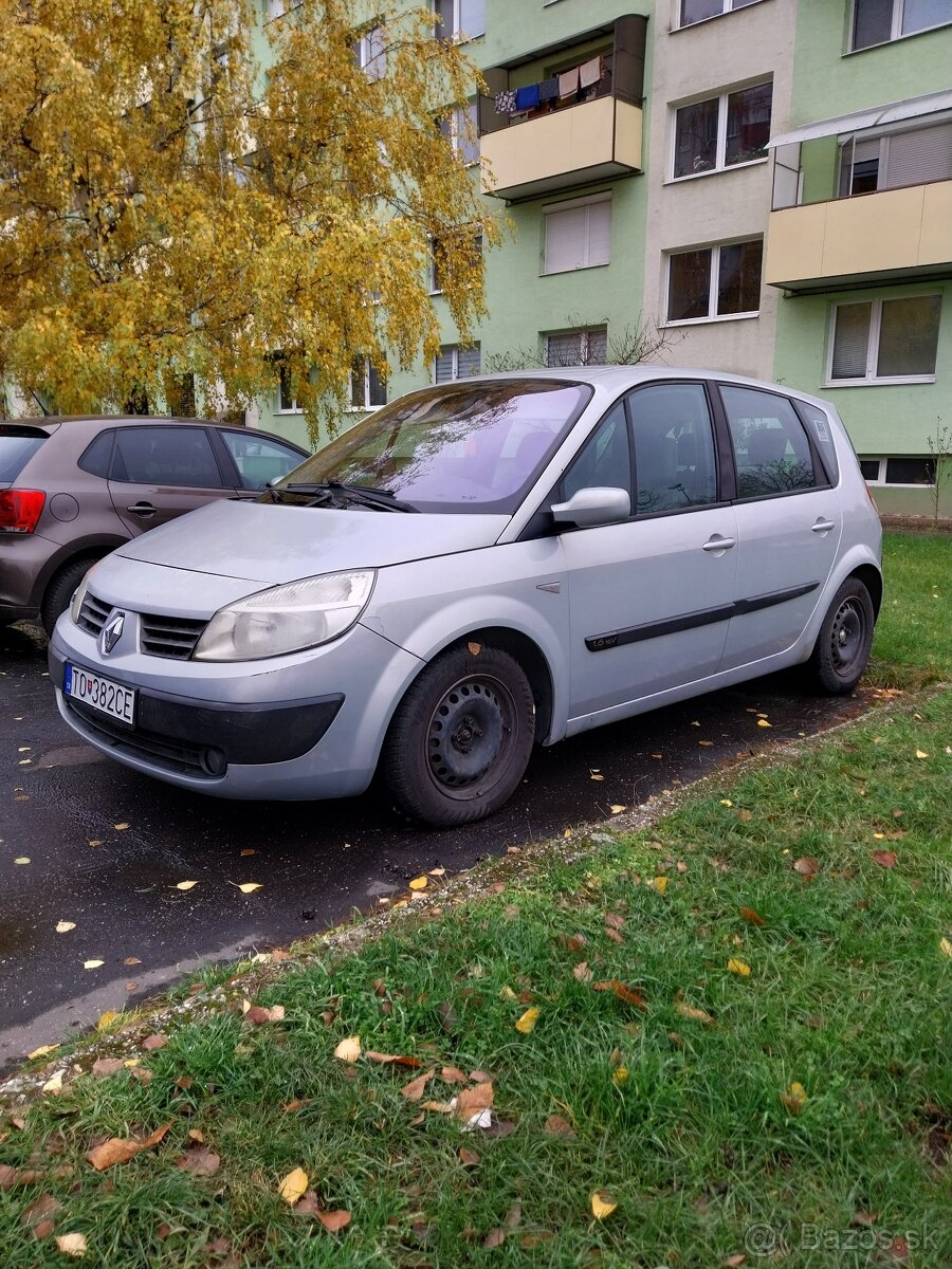 Renault Scenic 1.6, 16V, 82 kw-, palivo - benzín