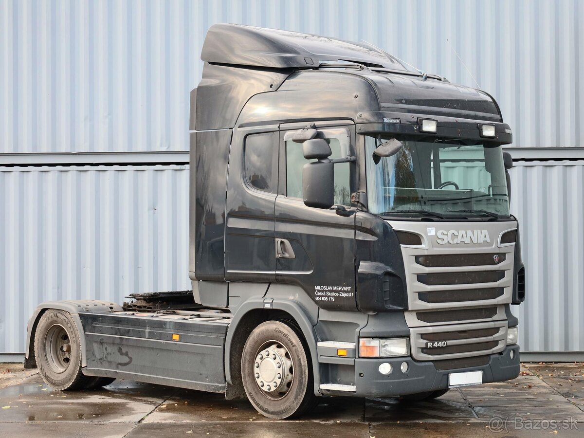 Scania R 440, HIGH LINE, STANDARD, EURO 5, RETARDÉR, NOVÉ PN