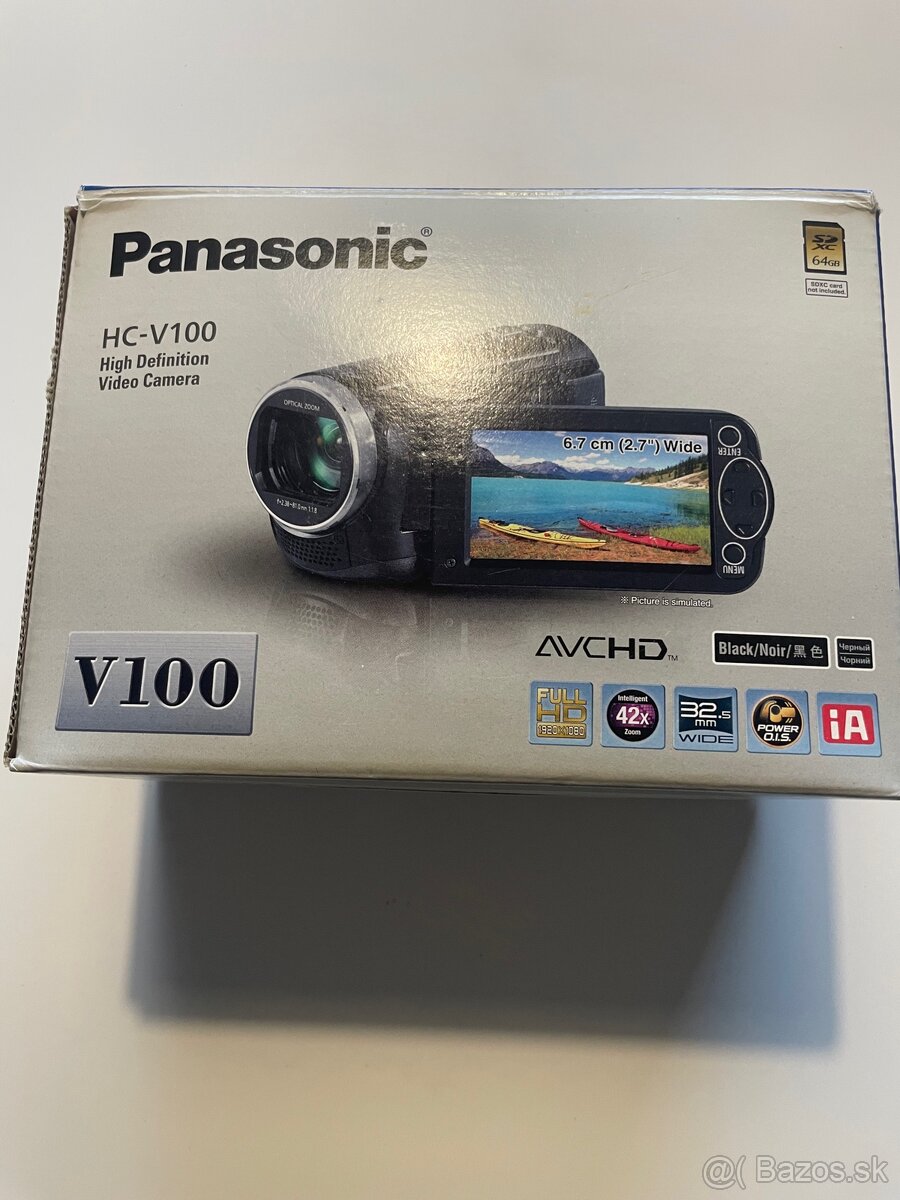 Predám kameru Panasonic HV V100