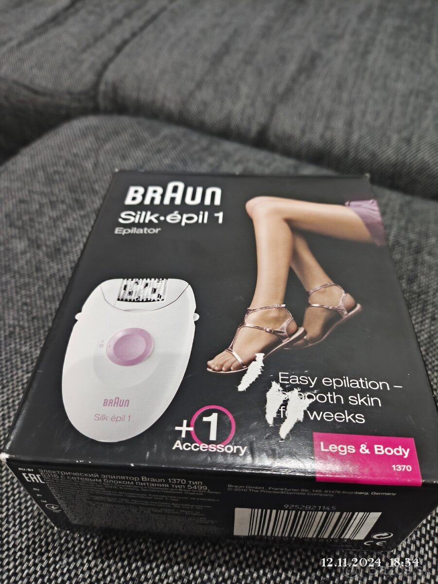 Epilator Braun Silk epil 1