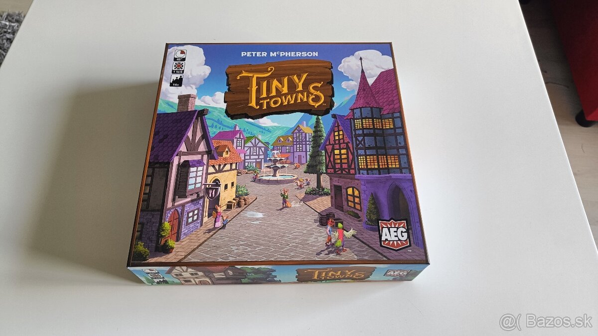 Spoloč.hra Tiny Towns+rozšírenie Fortune+insert