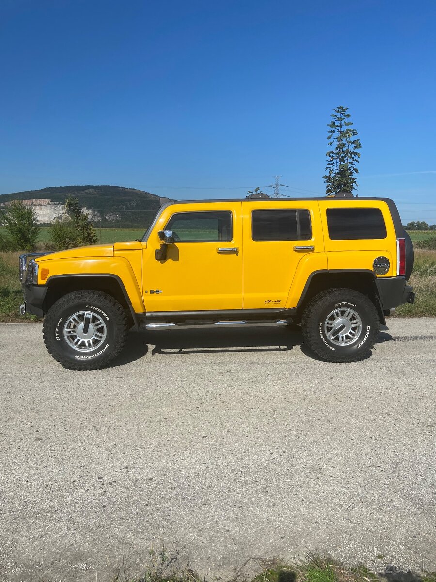 Hummer H3 žltý,upravený 164kw/122000km/2006