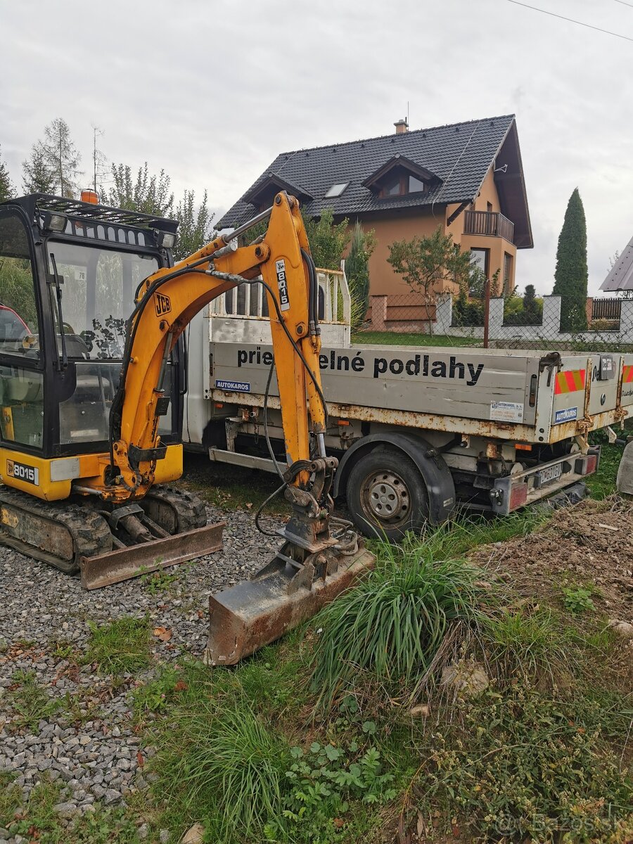 Predám JCB a FIAT Ducato 2.3 JTD 3S SLAPAČ