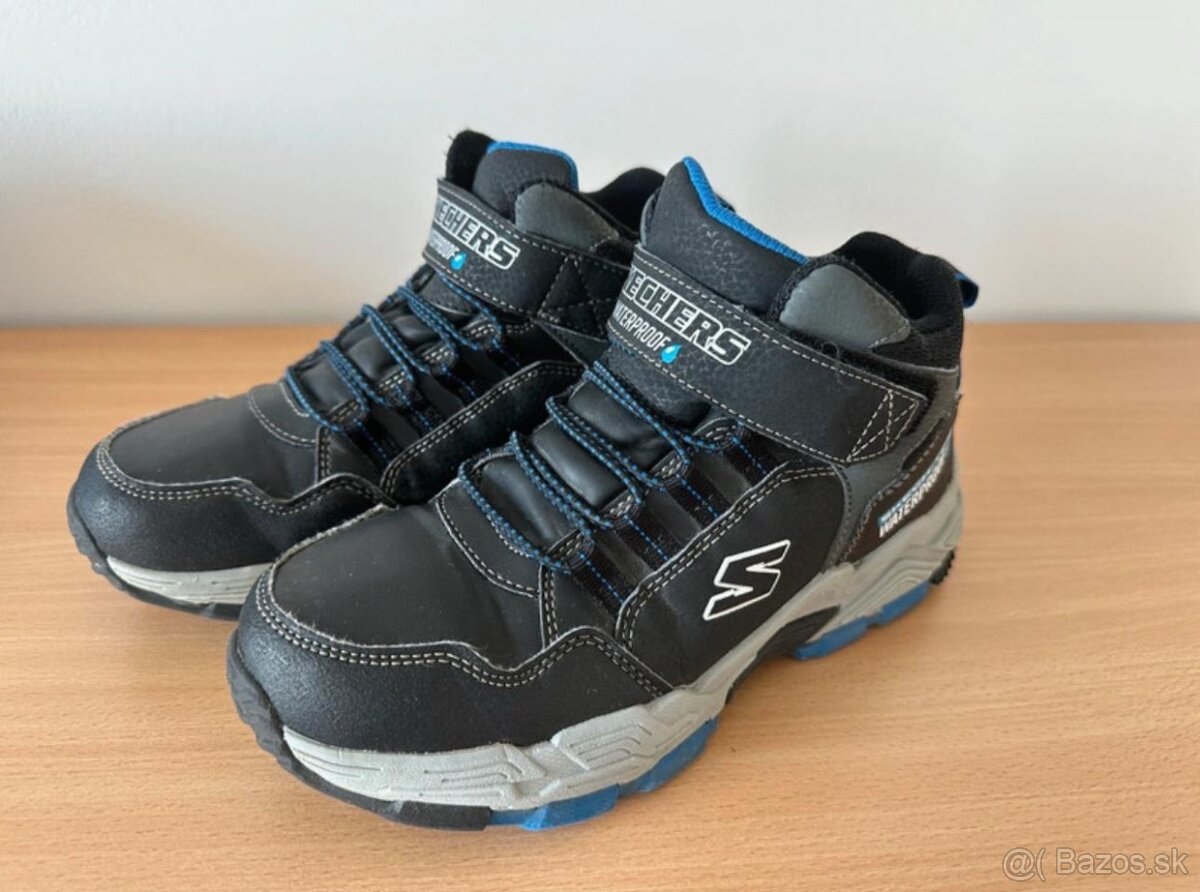 Detské zimné topánky Skechers, veľkosť 34