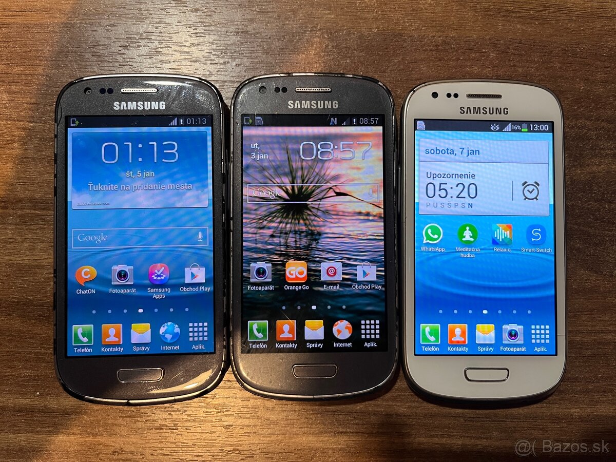 Samsung Galaxy S3 mini, android 4