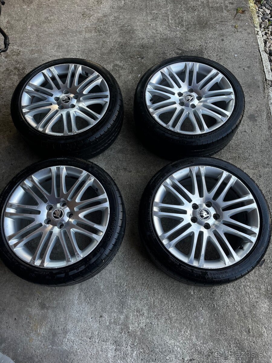 Alu disky škoda R18 Luxon 5x112