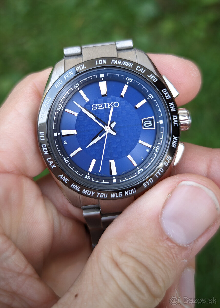 Seiko SAGZ089, solar, made in Japan, titanium