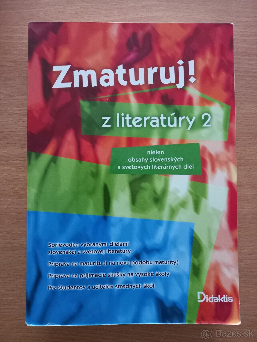 Zmaturuj z literatúry 1 a 2 ====PREDANÉ===