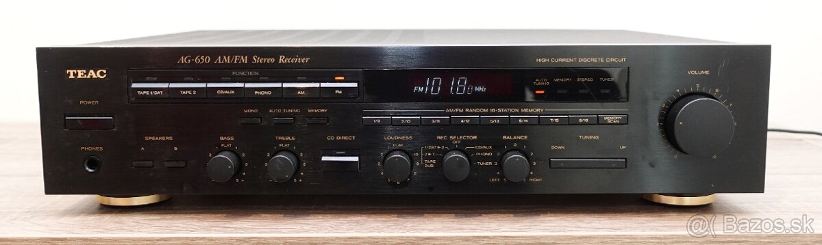 Stereo Receiver TEAC AG-650 AM/FM