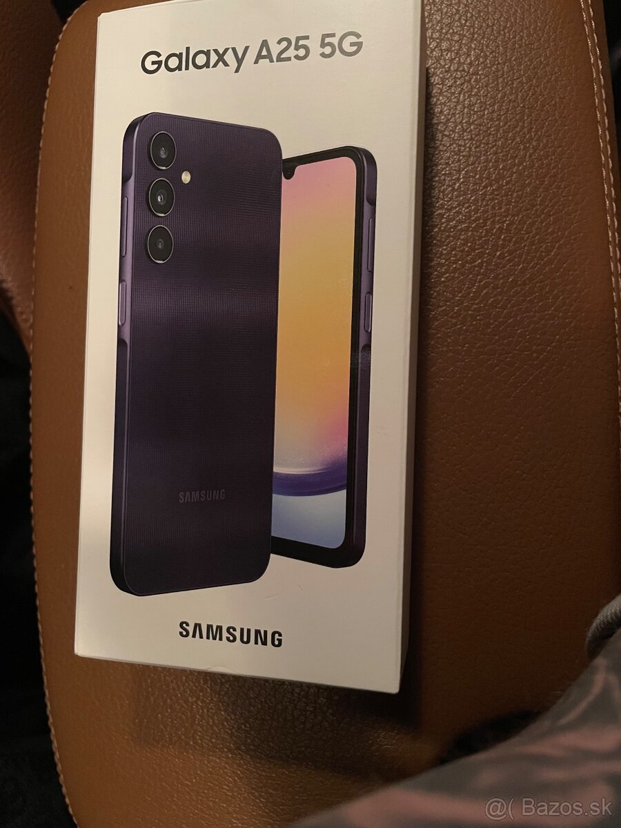 SAMSUNG GALAXY A25 5G 128 GB ČIERNY