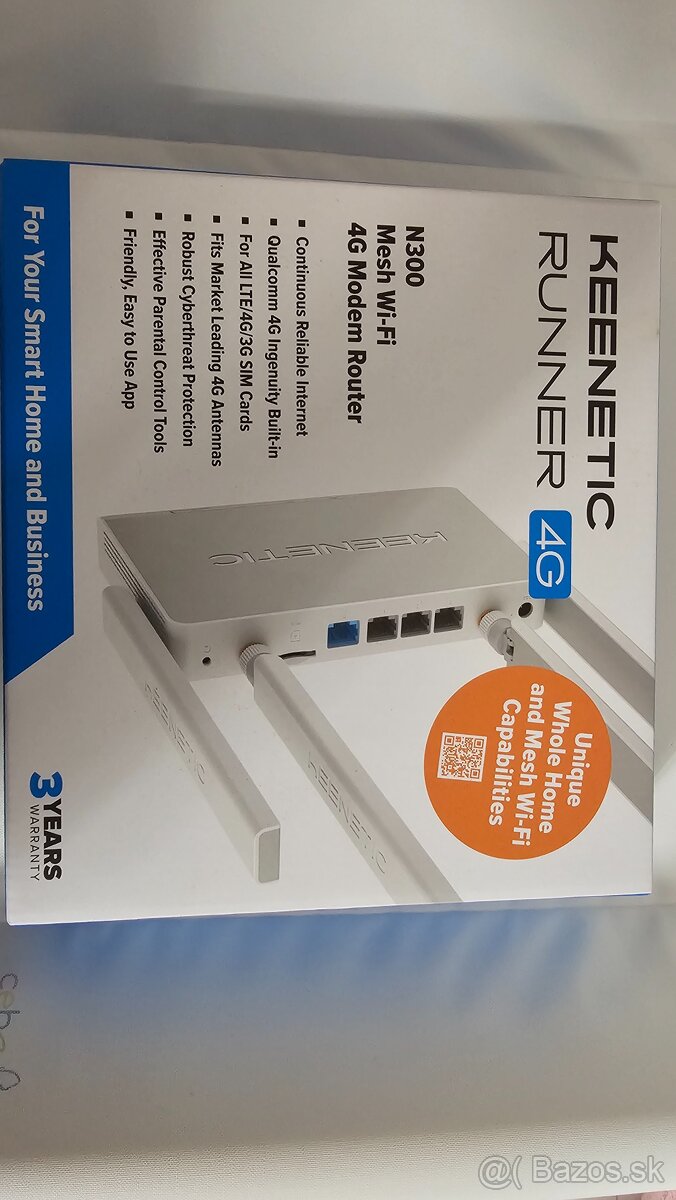 Wifi Router Keenetic Runner 4G KN-2210