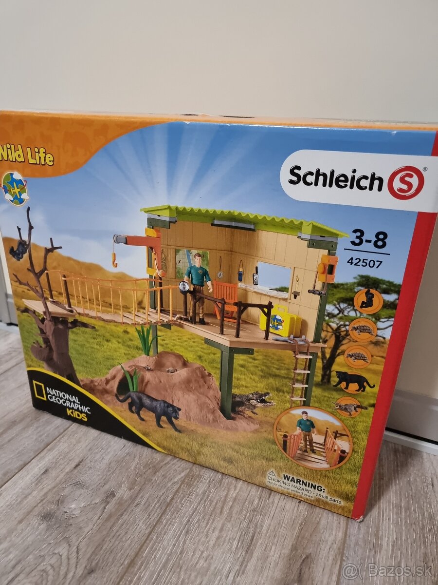 Schleich 42507 dobrodružná stanica v džungli