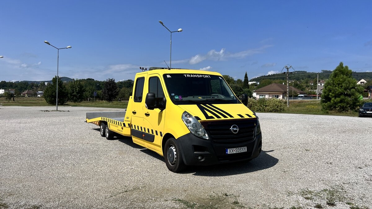 Predám odťahový špeciál Opel Movano - Tischer-4.6t