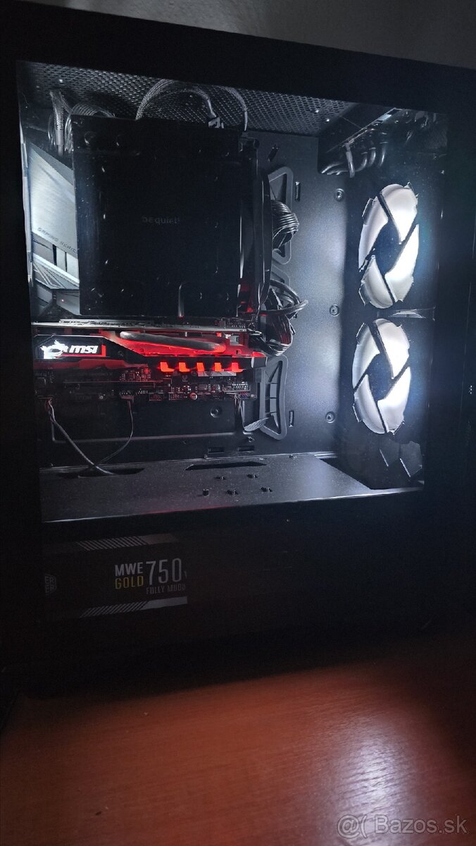 Predám herný počítač i5-11600K, GTX 1050ti