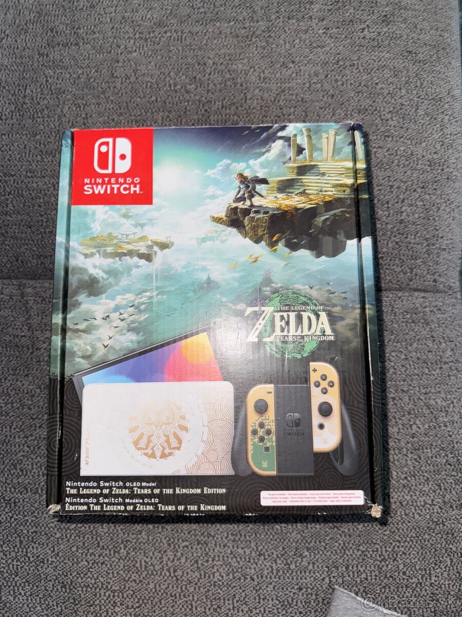 Nintendo Switch Oled Legend of Zelda Tears of the Kingdom