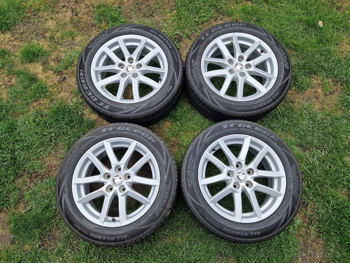 celoroční kola 5x112 R16 octavia 3