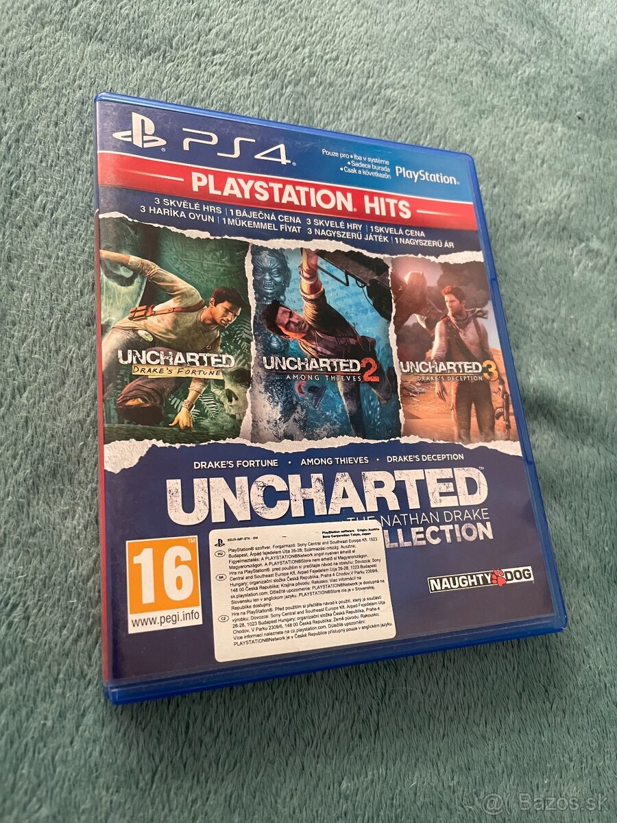 PS4 Uncharted: The Nathan Drake Collection CZ