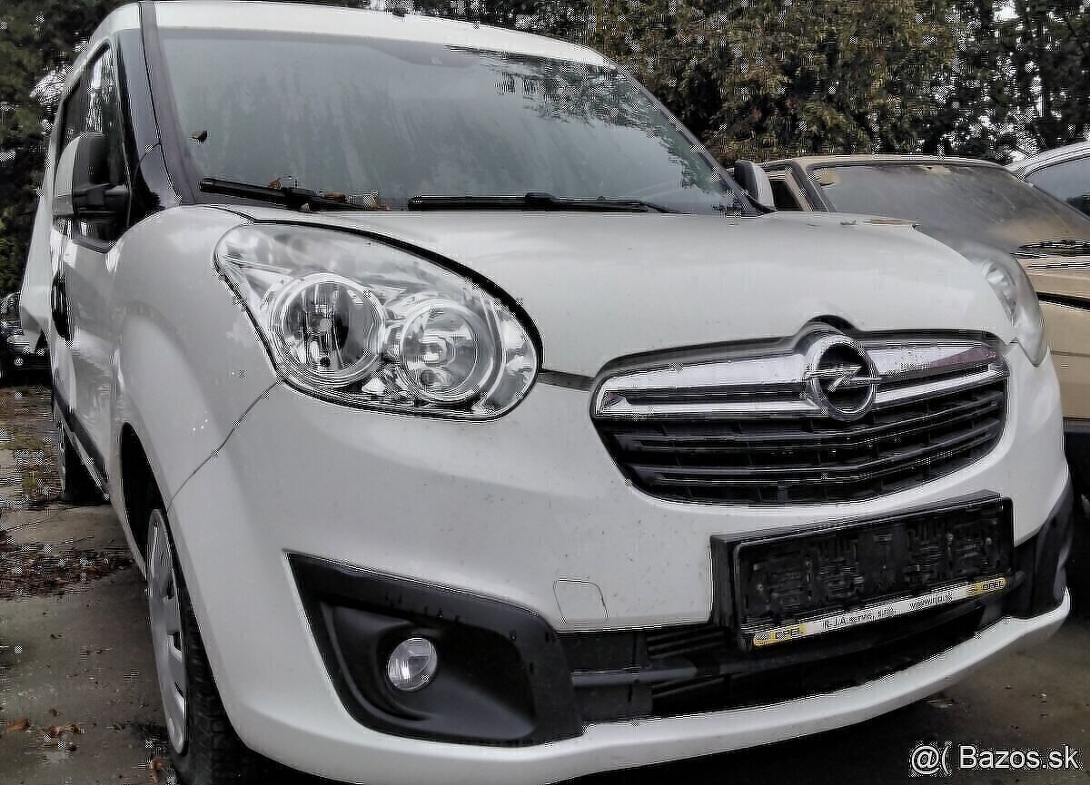 OPEL COMBO 1.6 CDTI 2015 predám KAPOTA, NÁRAZNÍK, SVETLO, BL