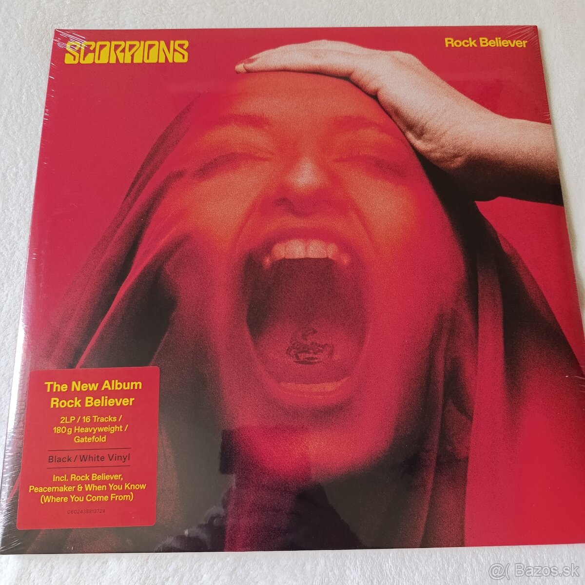 SCORPIONS - 2 LP Rock Believer Deluxe edition čierna/biela