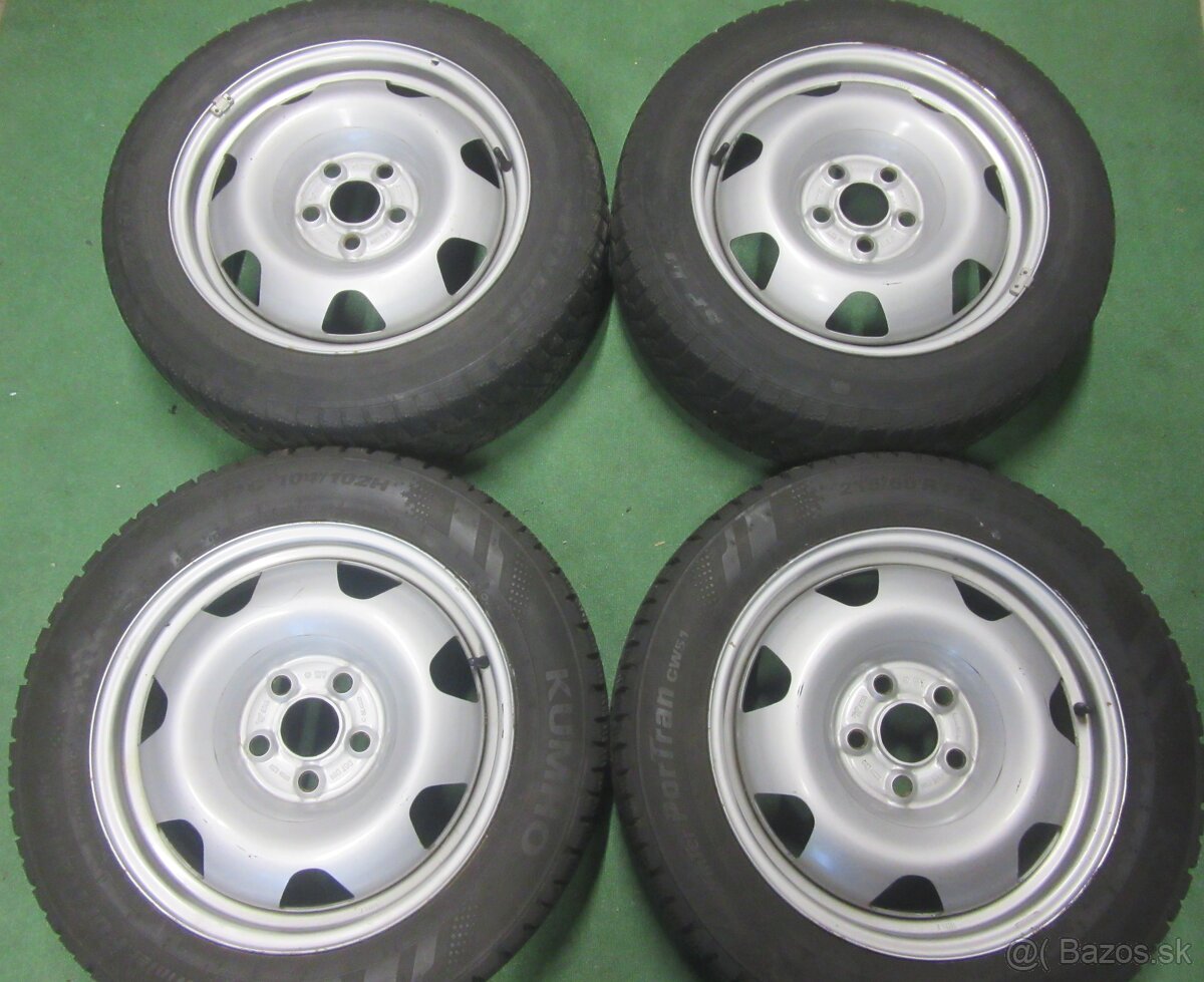 R17 zimná sada TRANSPORTER rozteč 5x120 215/60r17C