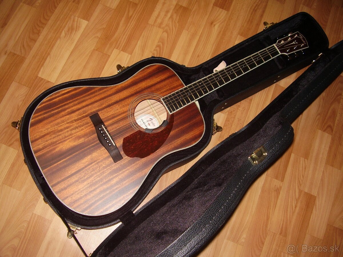 Gitara Fender PM-1 OV All-Mahogany akustika - predaj