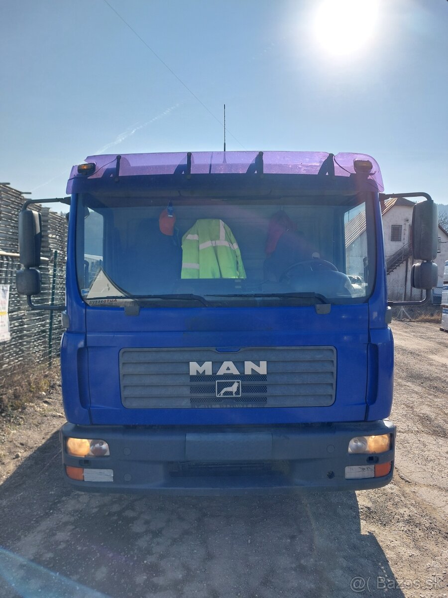 Man TGL 12.180 - 4x2 valník s hydr.rukou