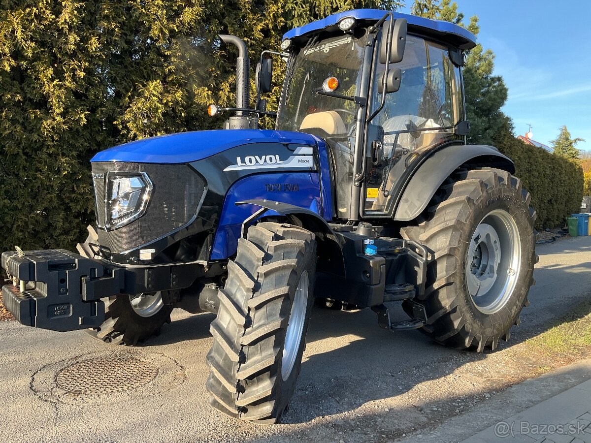 Traktor LOVOL M904 - 90 Hp, výkonný a moderní