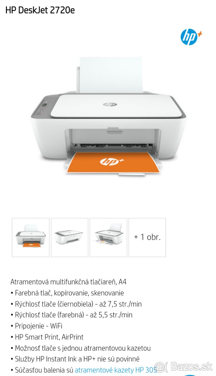 HP DeskJet 2720e