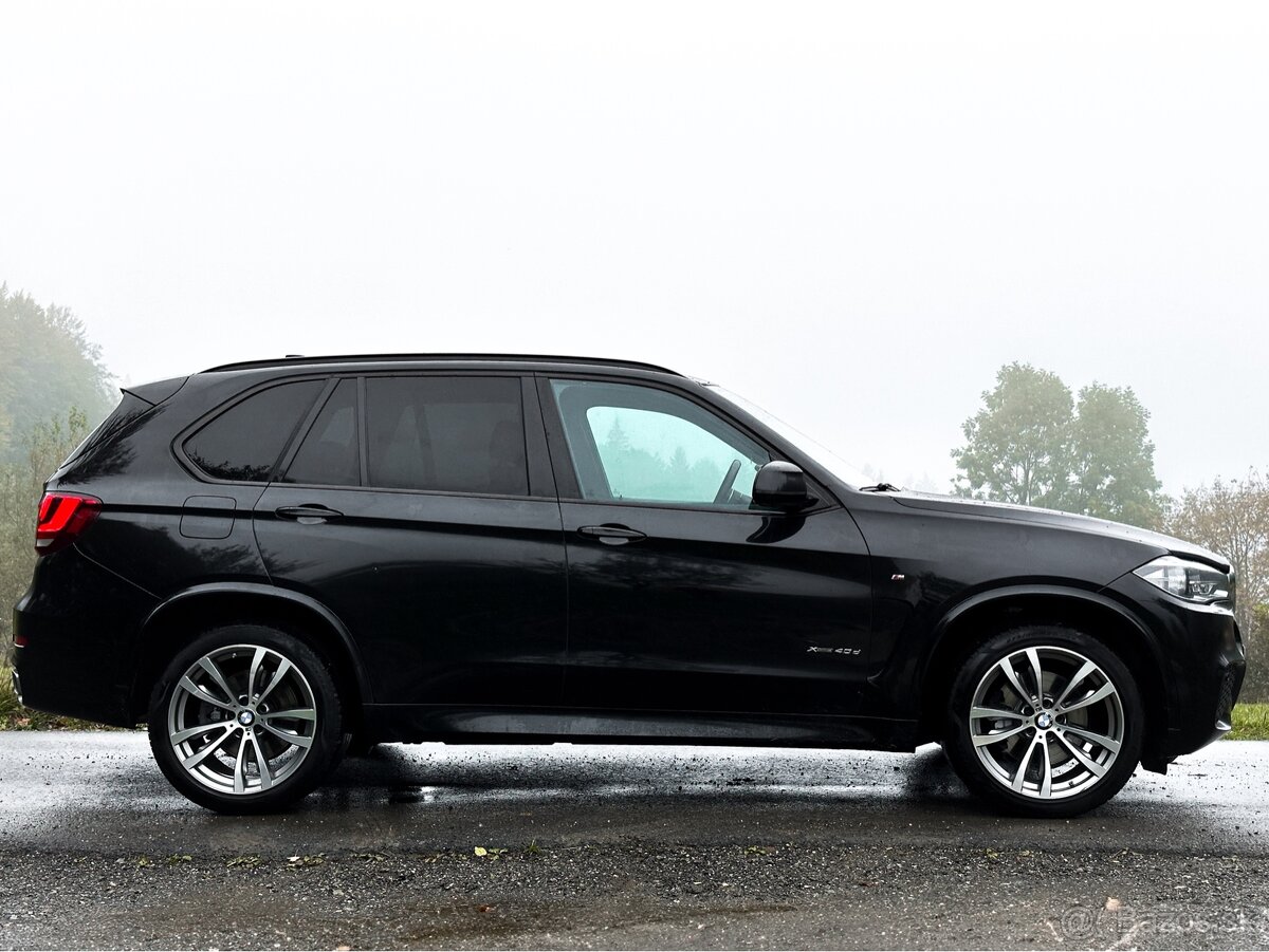 BMW X5 40 d 230 kW, 2016 – špičková výbava, skvelý stav