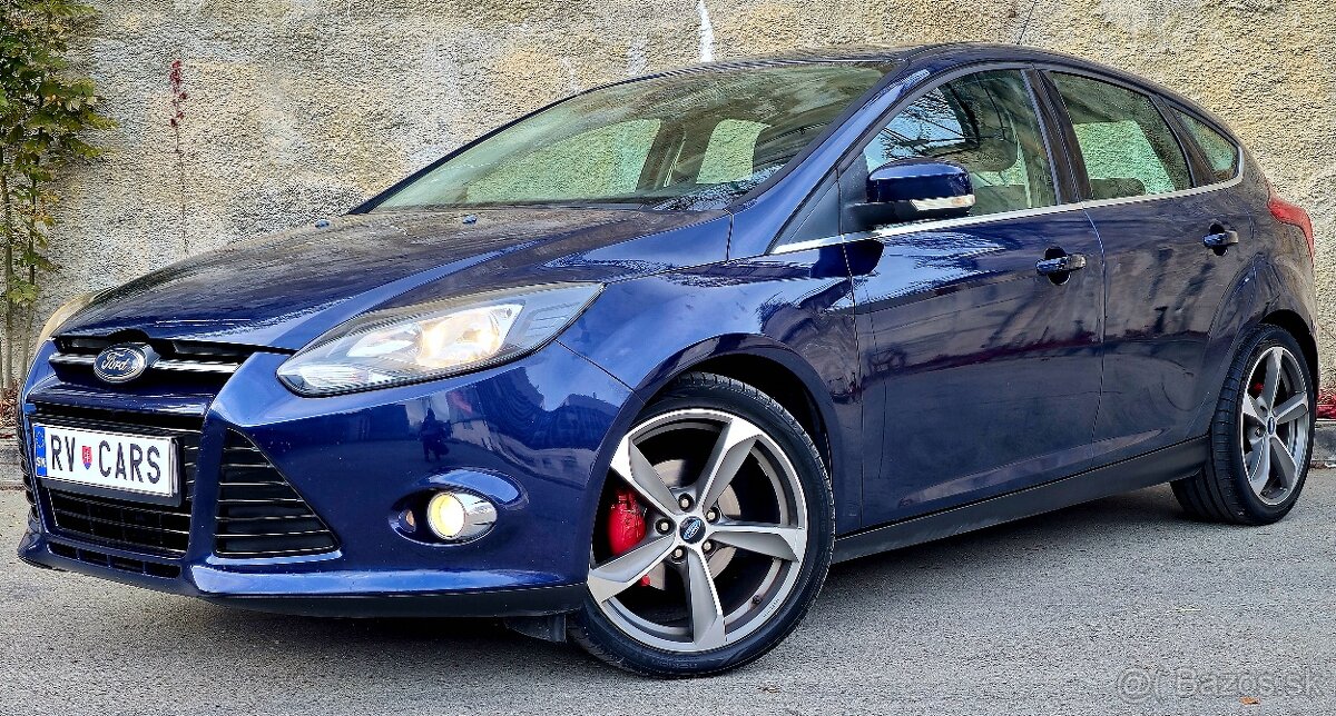 Ford Focus 1.6tdci 85kw-SKauto-2.majiteľ-6st.manuál-Titanium