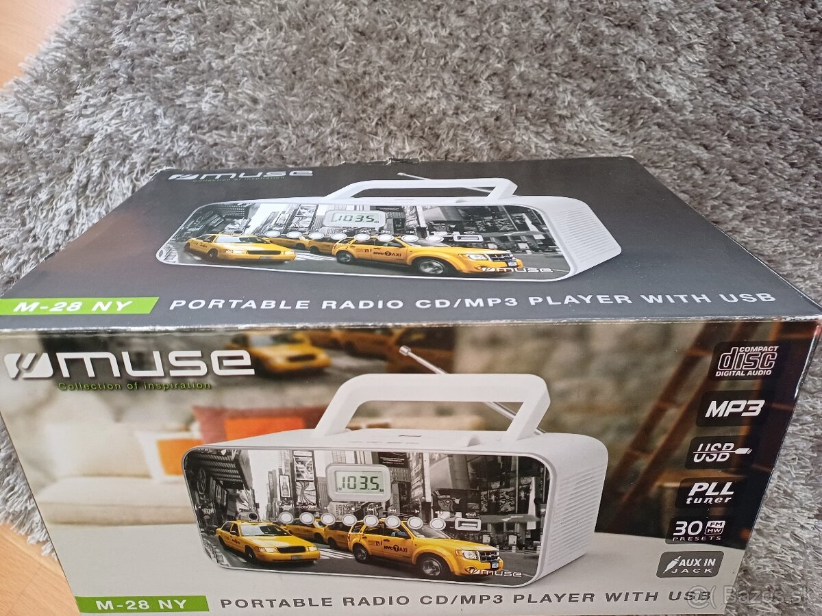 Rádio Muse M-28 New York - nové